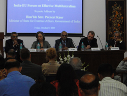 India-EU Forum on Effective Multilateralism6